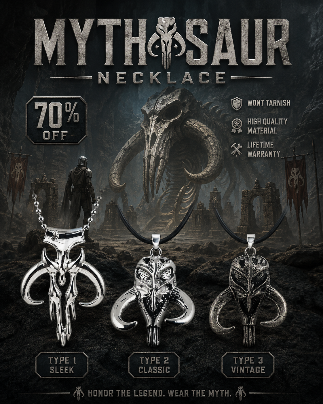Mythosaur Necklace
